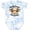 Tie Dye Blue, variant on Inktastic Holy Cow I'm Cute Boys or Girls Baby Bodysuit