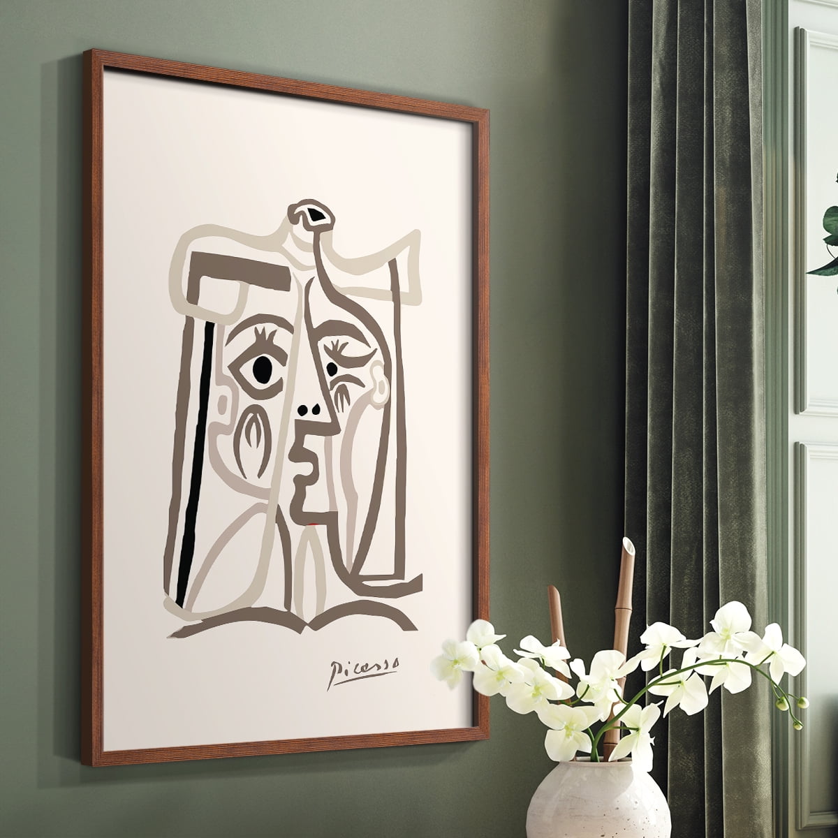 Matisse CCXXX in Solid Wood 8 x 10 Framed Print