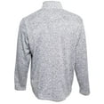 thumbnail image 2 of White Water Large Grey Block Island Polar Fleece 1/4 Zip Pullover Shirt, 2 of 2