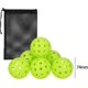 thumbnail image 4 of 6X Pickleball Balls Official Size Ball Specifically Designed Durable Competition Ball Training Pickleball Accessories for Indoor Outdoor, 4 of 5