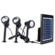 thumbnail image 1 of Proyector Solar, 3 Chips LED Iluminación Exterior Luz De Proyector Solar, Plástico Y Vidrio Templado Para Césped De Jardín Cergrey Outdoor Lighting, 1 of 8