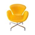 thumbnail image 2 of Sillón de casa de muñecas 1/6 Dollhouse Chair Backrest Mini Colorful for Bedroom Pretend Play Dolls , Amarillo, 2 of 7