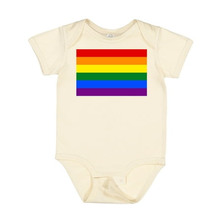 

Inktastic Gay Pride Rainbow Flag Gift Baby Boy or Baby Girl Bodysuit