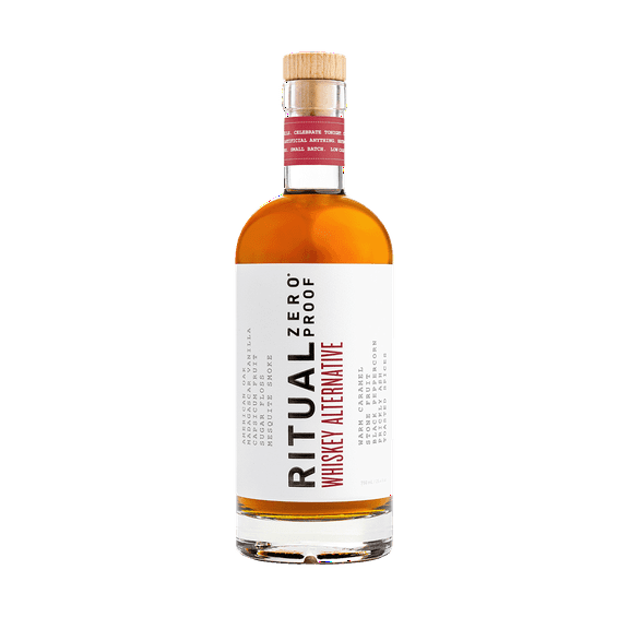 Ritual Zero Proof Whiskey Alternative | Award-Winning Non-Alcoholic Spirit 750ml