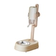 thumbnail image 3 of Dispensador de agua para mascotas, cuenco para perros 2 en 1, comedero automático para mascotas, comedero y bebedero para hámsteres, conejos, hurones, Blanco, 3 of 7