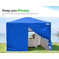 thumbnail image 3 of Quictent Privacy 8'x8’Pop up Canopy Tent with Sidewalls Enclosed Instant Gazebo Shelter Waterproof (Royal Blue), 3 of 10