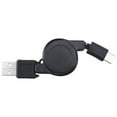 thumbnail image 3 of 2025 New! 2X USB Type C 3.1 Retractable Cable Charger Charging Type-C USB-C Black, 3 of 8