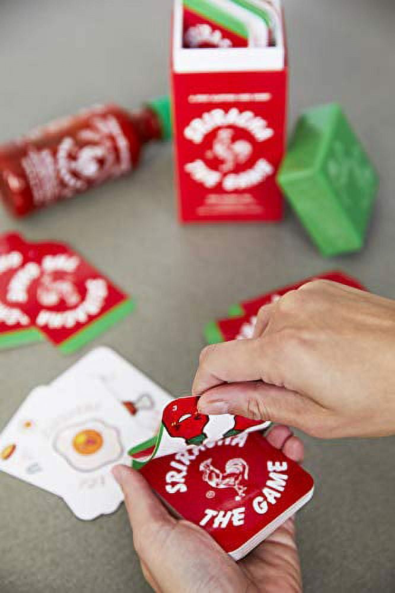 Sriracha: The Game by DSS Games [A Spicy Slapping Card Game for The Whole Family, Easter Basket Stuffer Gift, Ages 7 and Up]