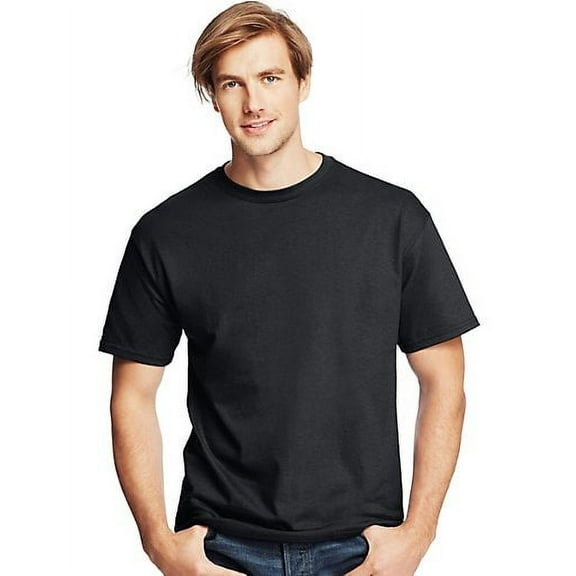 Hanes Men's TAGLESS ComfortSoft Crewneck T-Shirt 12-Pack