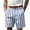 Sky Blue_0402S&17, variant on Fabrcox Striped Mens Linen Short Color Block Shorts for Men Casual Summer Beach Vacation Travel Big and Tall Bermuda Shorts for Men with Pockets Red S