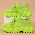 thumbnail image 2 of Women breathable knitted sports shoes, lightweight walking shoes, comfortable and casual loafers, suitable for gyms and travel, 2 of 4