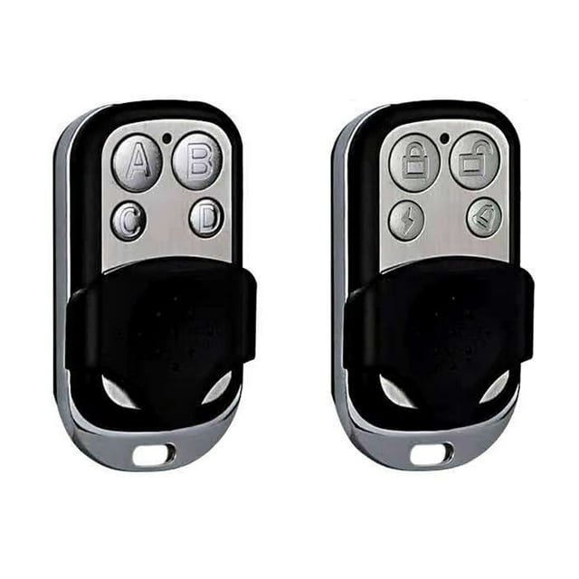 Mistaha 2Pcs Garage Door Opener Remote 4 Buttons Slide Cover Portable Keychain Replacement for G3T-R ACSCTG Type 1 G1T 38502R