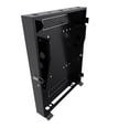 thumbnail image 3 of NavePoint 3U Vertical Server Rack Enclosure, Low Profile, 23.6" Deep, Max Weight Capacity 132 lbs - 3U Network Cabinet Vertical Wall Mount, Perforated, Black, 3 of 4