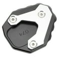 thumbnail image 3 of VOBOR, Pata de Cabra para Motocicleta, ampliadora, Soporte Lateral de aleación de Aluminio, Placa de extensión, Almohadilla de Repuesto para CB500X 2019 +, Accesorios para Motocicleta(Negro), 3 of 5