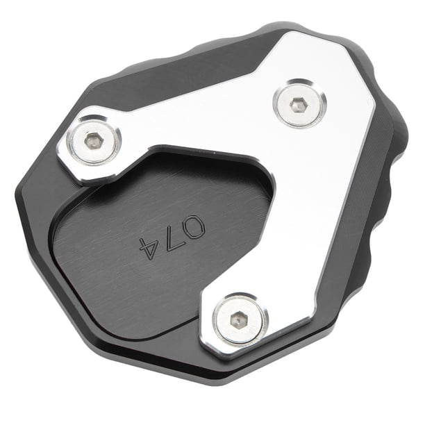 Carrfan Extension De Béquille Latérale CNC Aluminium Pour Benelli TRK 502 (2017-2018) – Support Pied Agrandi Antidérapant – Noir/Rouge/Argent