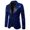 E-448Blue, variant on FAOWME Men's Suit Jacket Long Sleeved Lapel Buttons Sequin Fashion Comfortable Coats Tops For Stage Performance Black L
