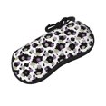 thumbnail image 2 of Picia Daisies Flowers Print Sunglasses Case, Eyeglasses Case Protector Large Glasses Case, Key Lock Case Protective Glasses Holder Eyeglasses Cases, 2 of 8