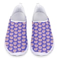 thumbnail image 1 of Zapatos planos informales con estampado de cerdo de dibujos animados para mujer, zapatos antideslizantes para caminar en casa, zapatillas de deporte de malla suaves y ligeras, regalo, 1 of 5