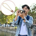 thumbnail image 2 of Quick Release Round Rope Camera Strap Adjustable Neck Shoulder Wrist Lanyard for DSLR Cameras with Safety Buckle, 2 of 16