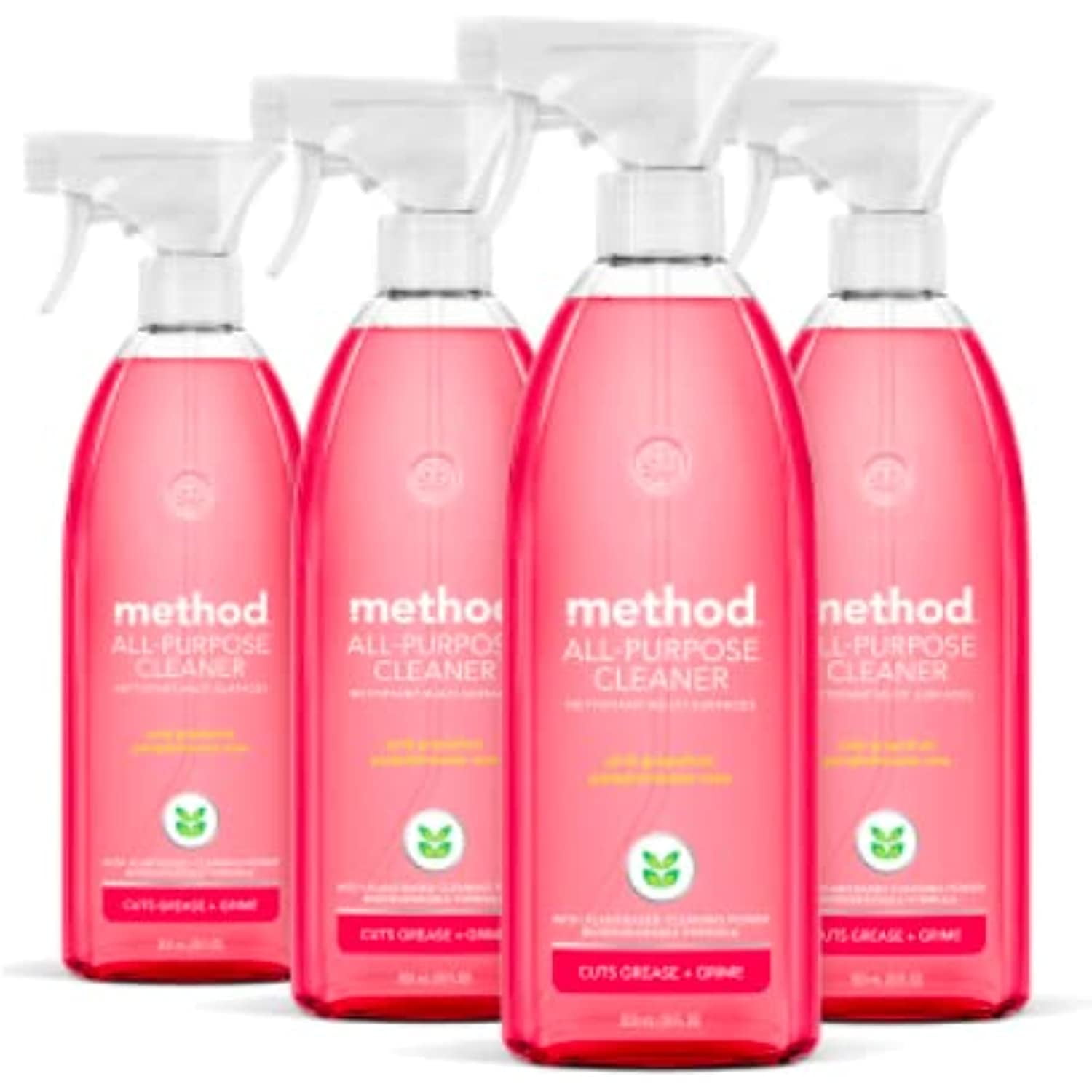 Method AllPurpose Surface Cleaner Pink Grapefruit 28.0Fl Oz, 4 Pk
