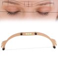 thumbnail image 1 of Eyebrow Ruler, Foldable Eyebrow Makeup Makeup Bow Microblading Line Marker Ruler Reusable Ruler Bow  For  Eyebrow Ruler With Strings, 1 of 8