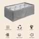 thumbnail image 2 of Caja De Almacenamiento De Ropa Interior Plegable De 24 Rejillas, Organizador De Guardarropa De Tela Multiusos, Cubo De Almacenamiento De Cajón Gris Para Ropa Interior, Calcetín, Cosmético Yuarrent HA028121-03, 2 of 7