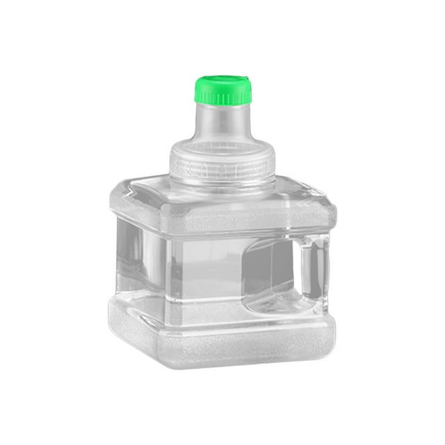 Dispensador de agua, botella de agua, recipiente para almacenar agua, jarra de un galón, agua pura 5L Cuadrado