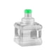 thumbnail image 1 of Dispensador de agua Botella de agua Contenedor de almacenamiento de agua Jarra de un galón Agua mineral 5L Cuadrado, 1 of 9