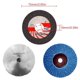 thumbnail image 5 of 16pcs 75x10mm Angle Grinding Wheel Set Wood Metal Cutting Discs HSS Carbide Polishing Discs Compatible with 12V, 5 of 5