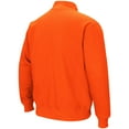 thumbnail image 3 of Men's Colosseum Orange Auburn Tigers Tortugas Logo Quarter-Zip Pullover Jacket, 3 of 3