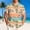 Tops-A144Orange, variant on Gamivast Hawaiian Shirts for Men Short Sleeve Button Down Tropical Shirts Beach Shirts Casual Summer Vacation Tee Palm Tree Graphic Soft Aloha Tops