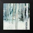 thumbnail image 2 of Purinton, Julia 12x12 Black Modern Framed Museum Art Print Titled - Winter Woods I, 2 of 5