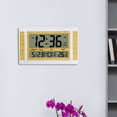 thumbnail image 2 of Digital Alarm Clock NightStand Timmer 12/24H Timing Wall Clocks Yellow White, 2 of 9