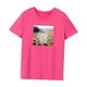 thumbnail image 3 of Camiseta para mujer, camiseta elegante de verano con cuello redondo para viajes de vacaciones, regalo para mujer XL, 3 of 7