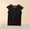 Black, variant on Molidfa Women's Crew Neck Short Sleeve Soft Fabric Regular Fit Solid Classic T-Shirt Summer Casual Everyday