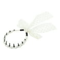 thumbnail image 4 of Unique Bargains 1 Pc Headband Wide Tooth Ribbon Hair Accessories for Women Beige, 4 of 5
