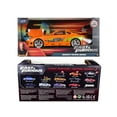 thumbnail image 3 of Brian's Toyota Supra Orange with Graphics "Fast & Furious" Movie 1/24 Diecast Model Car by Jada, 3 of 3