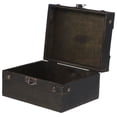 thumbnail image 5 of COMPUKAS Keepsake Box Mens Jewelry Organizer Wood Display Container Gray 1Pcs, 5 of 8