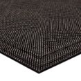 thumbnail image 3 of Mohawk Home Parquet Impressions Jacquard Low Pile Non-slip All Weather Indoor/Outdoor Door Mat, Black, 1'6" x 2'6", 3 of 5