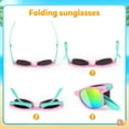 thumbnail image 4 of Mocoosy Foldable Kids Sunglasses Bulk, 18 Pack Neon Sunglasses with UV400 Protection, Birthday Party Favor Beach Luau Graduation Party Supplies Birthday Goodie Bag Stuffers for Boys Girls Age 4-8-12, 4 of 7