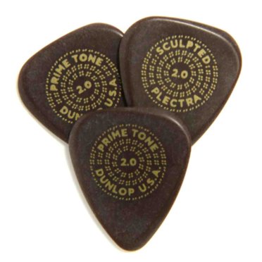 Dunlop Primetone Standard - Plettro scolpito da 96 mm (liscio), confezione da 3 Dunlop Primetone Standard - Plettro scolpito da 96 mm (liscio), confezione da 3
