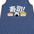 thumbnail image 3 of Instant Message - Neko Sushi - Toddler & Youth Girls A-line Dress, 3 of 6