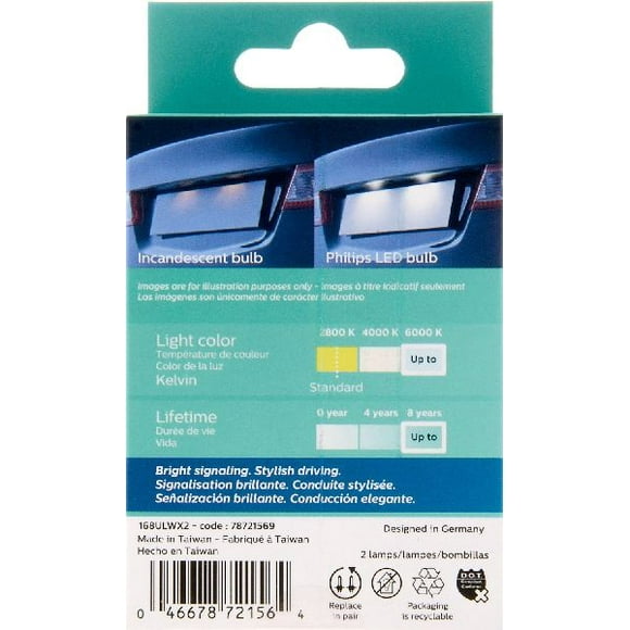 Hyundai Sonata License Plate Bulb