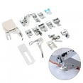 thumbnail image 1 of VGEBY Sewing Tools Stainless Steel Presser Foot Set, 15Pcs Home Tools For Home, 1 of 8