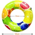 thumbnail image 2 of Pool Floats for Kids with 2 Pcs Handle, Inflatable Large Fruit Swimming Tubes Rings Rafts for River Tubing Games,Summer Outdoor Fun,Beach Toy Lake Suitable for 6 Years and up (S Dia: 55 cm), 2 of 6
