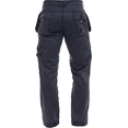 thumbnail image 3 of Men’s Heavy Duty Work Pants – Cordura Knee Utility Trousers for Construction with Multiple Pockets Navy, 3 of 6