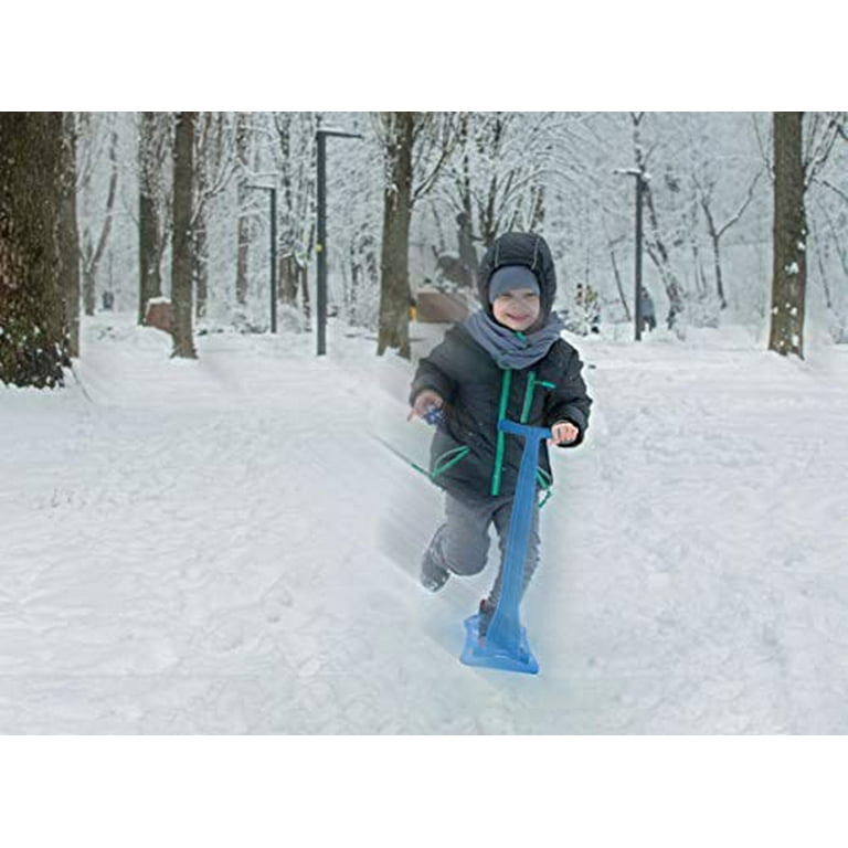 Snow Scooter Ski-Set Für Kinder – 1 Paar Rutschfeste Kunststoff-Kufen Für Roller & Balance-Bike Im Winter Snow Scooter Ski-Set Für Kinder – 1 Paar Rutschfeste Kunststoff-Kufen Für Roller & Balance-Bike Im Winter