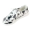 thumbnail image 2 of KEVCHE Halloween Pumpkin Slip-On Shoes for Women, Cute Spooky Lightweight Platform Casual Walking Loafers with Soft Cushioned Sole, Comfortable Flat Sneakers for Daily Wear and Fall Outings, 2 of 5