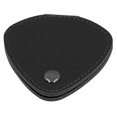 thumbnail image 1 of Guitar Pick Holder Case, PU Leather Compact Size 6 Slots Independent Design Pick Storage Bag Metal Buckle  for Daily or Performance Use Black,Orange, 1 of 7