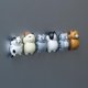 thumbnail image 3 of 13 imanes magnéticos para el frigorífico con forma de gato y animales para la oficina, pizarras blancas, calendarios y decoración para niños, 3 of 4